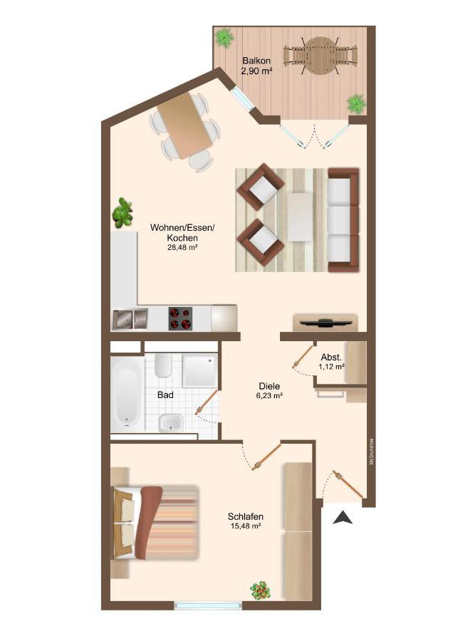 Apartmán Luxury Luisenthal Völklingen Exteriér fotografie